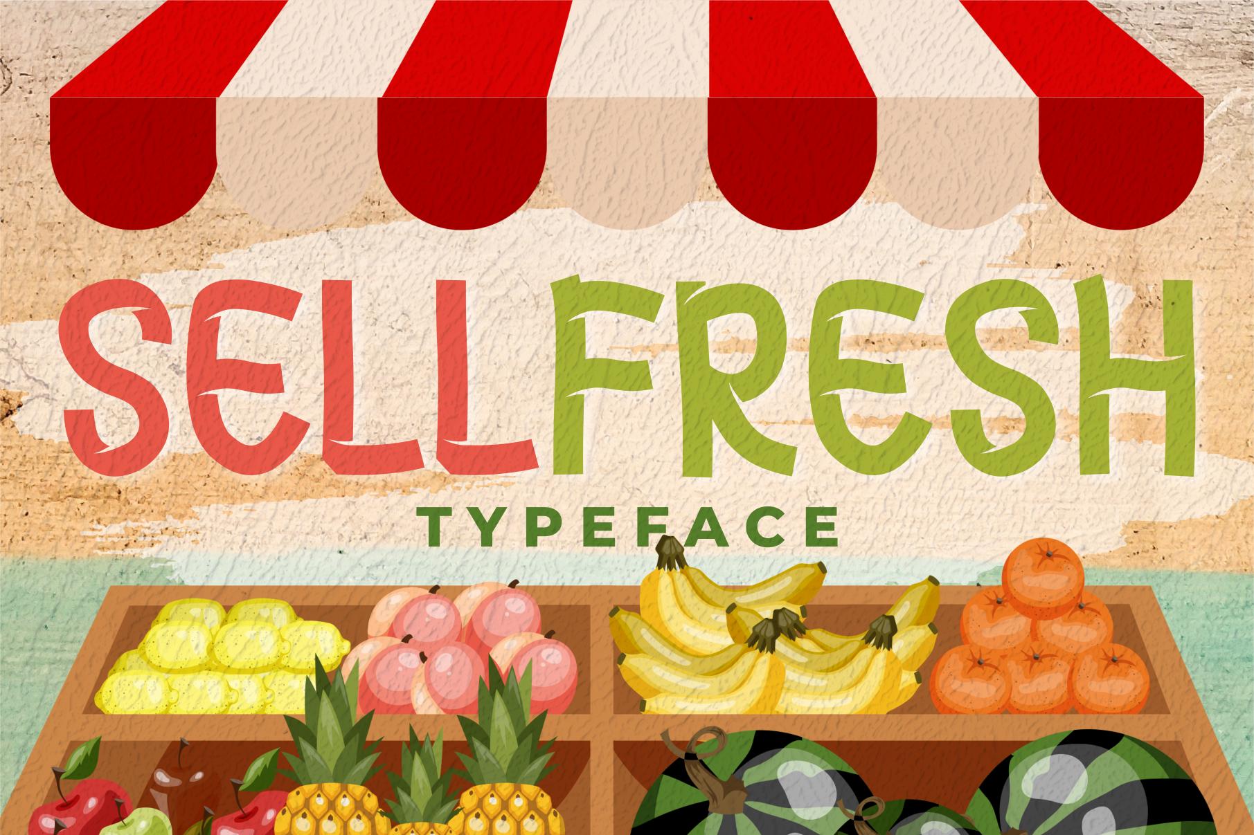 Sellfresh Font