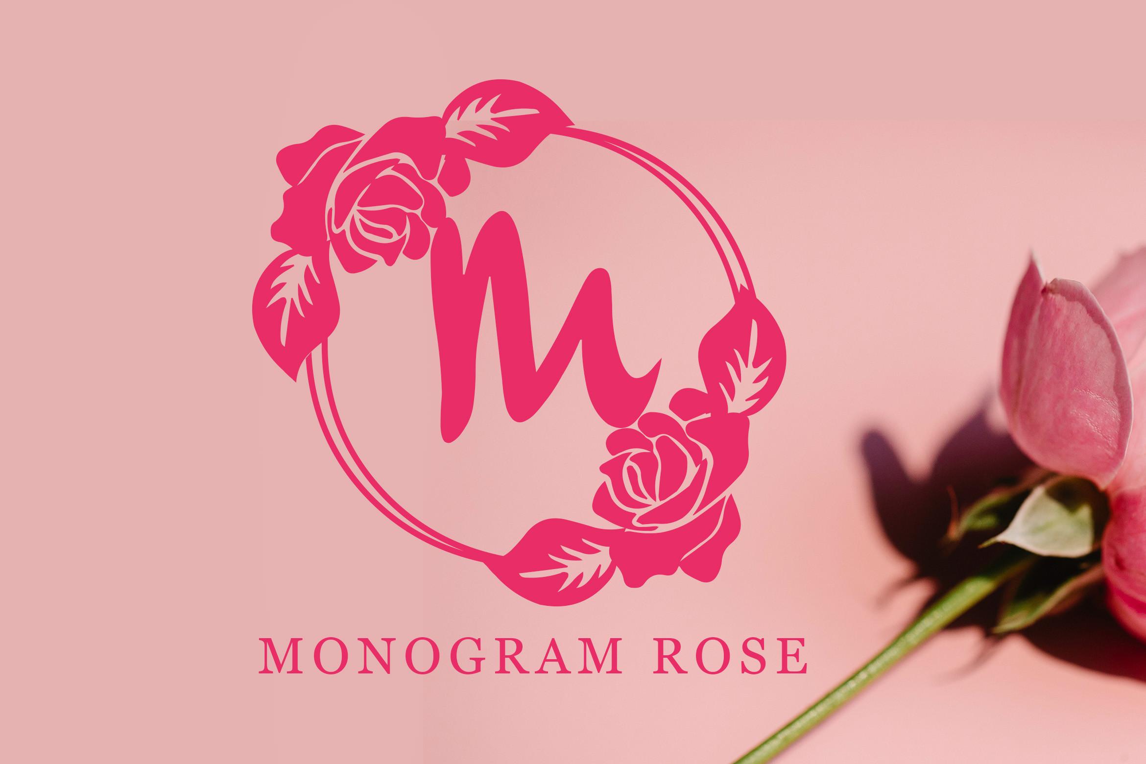 Monogram Rose Font