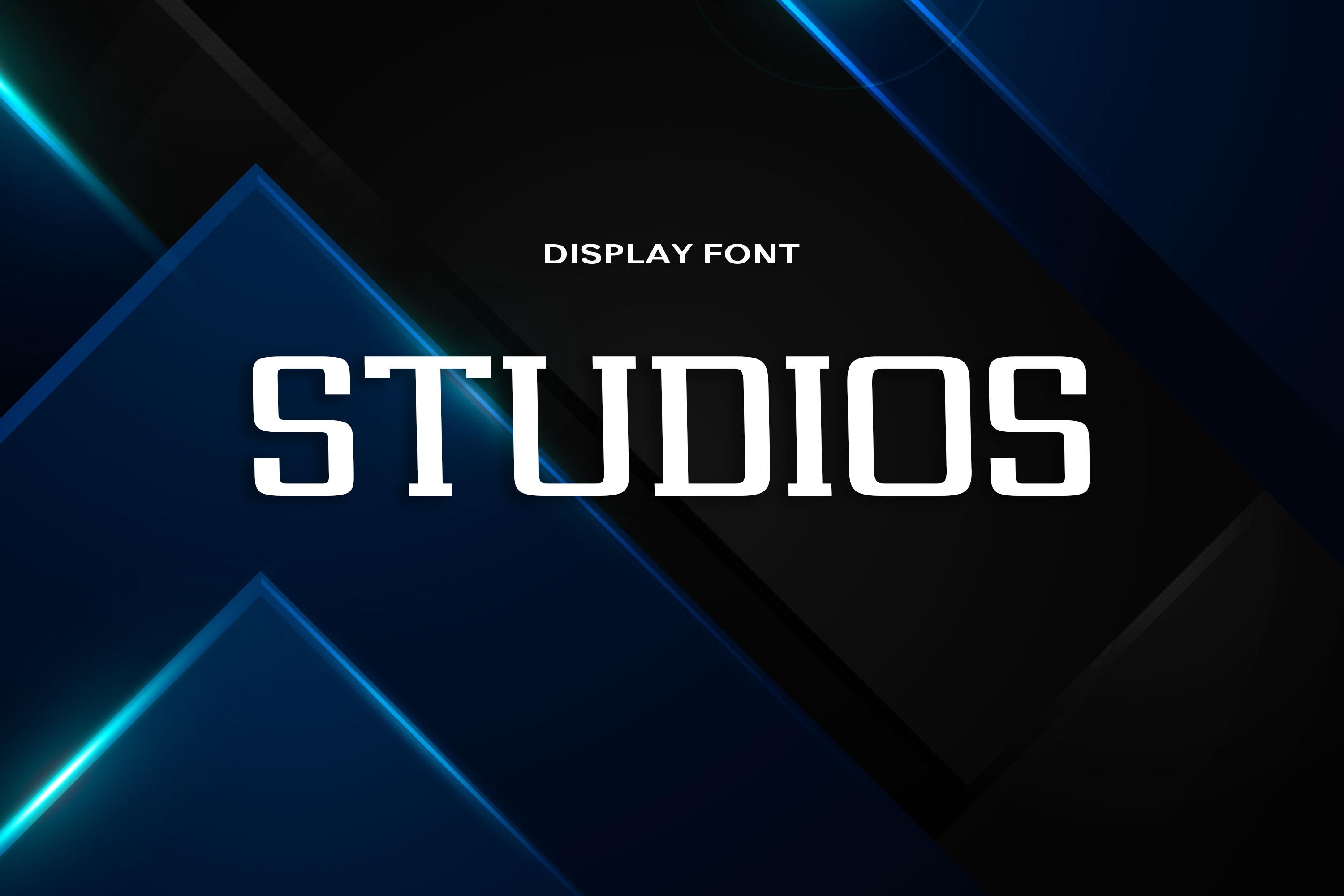 Studios Font
