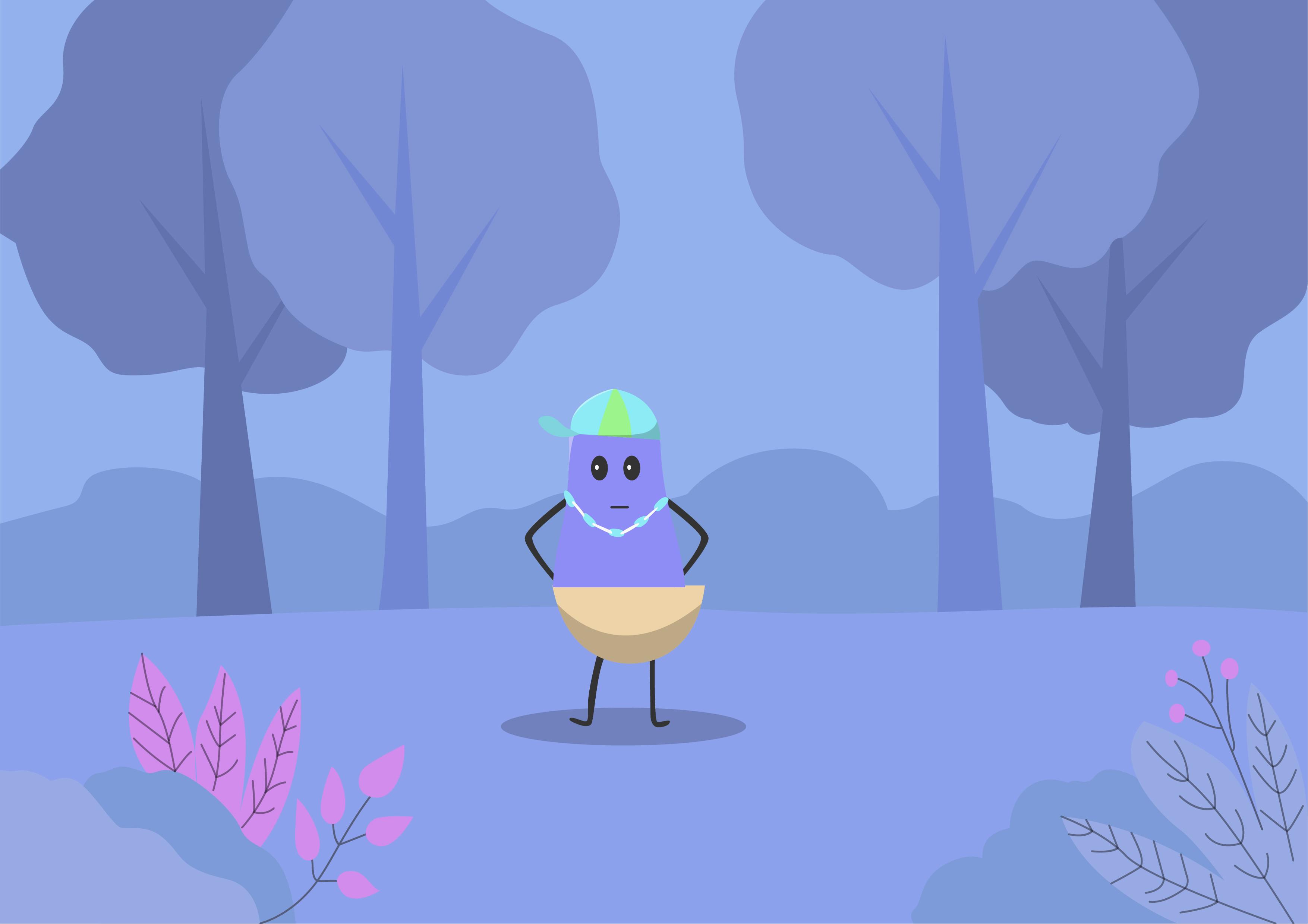 Cute Peanut Dumb Illustration #308