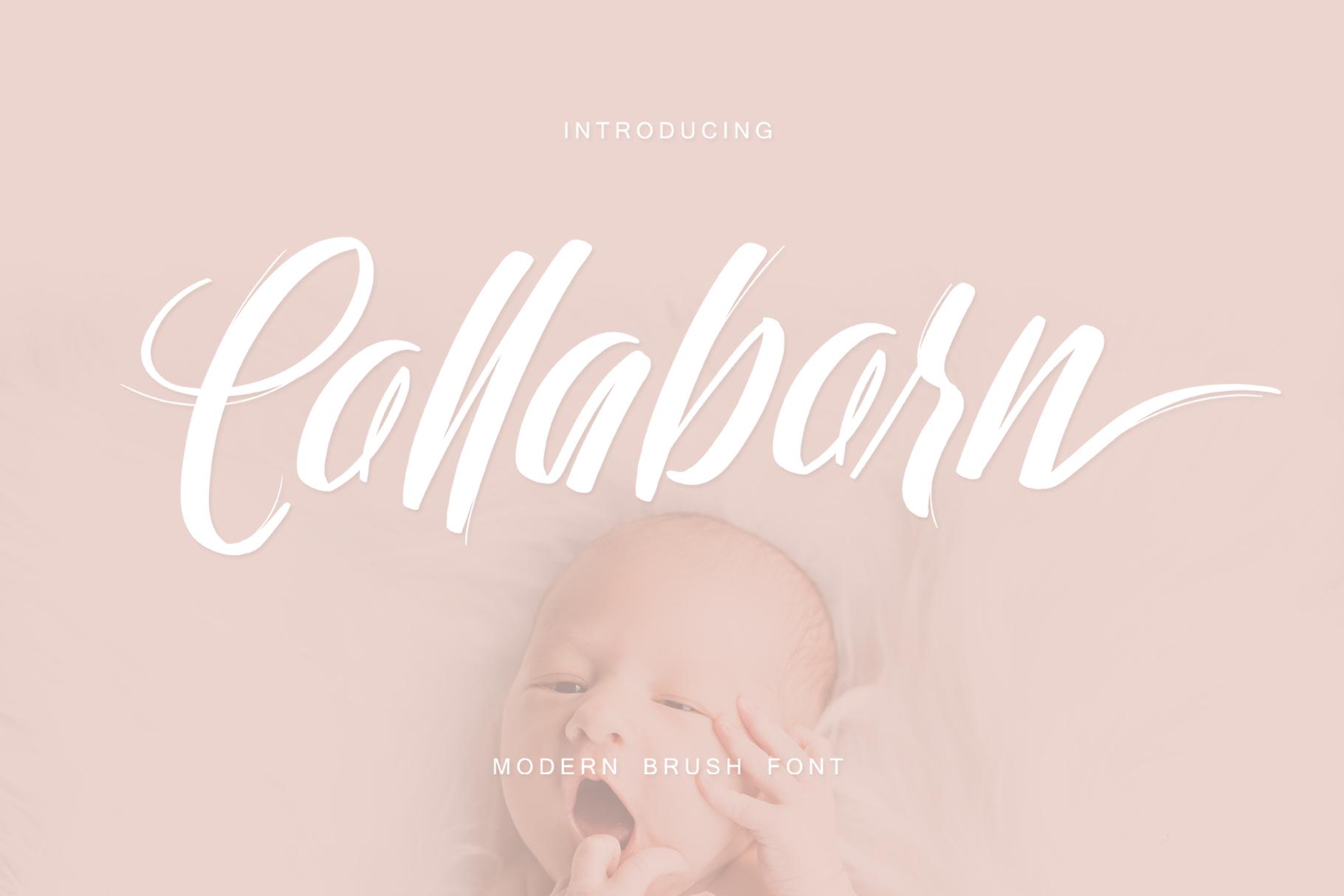 Collaborn Script Font