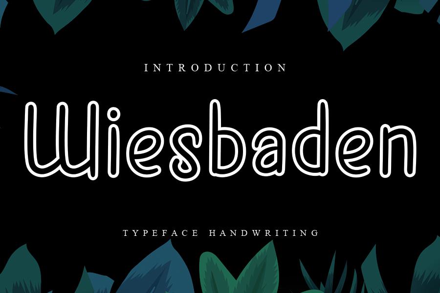 Wiesbaden Font