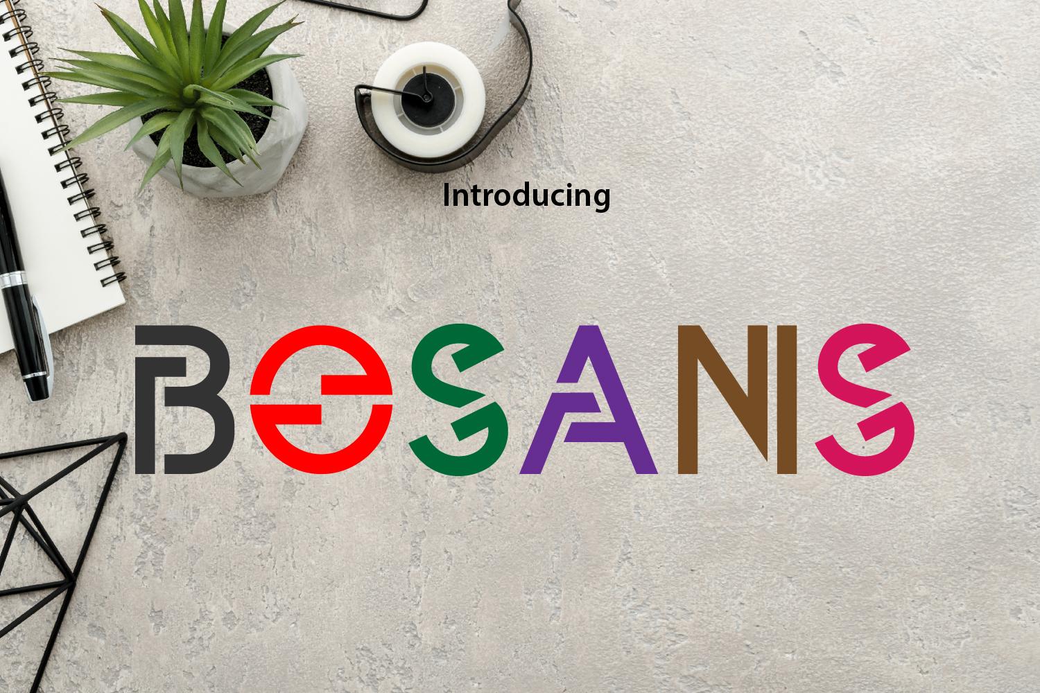 Bosans Font