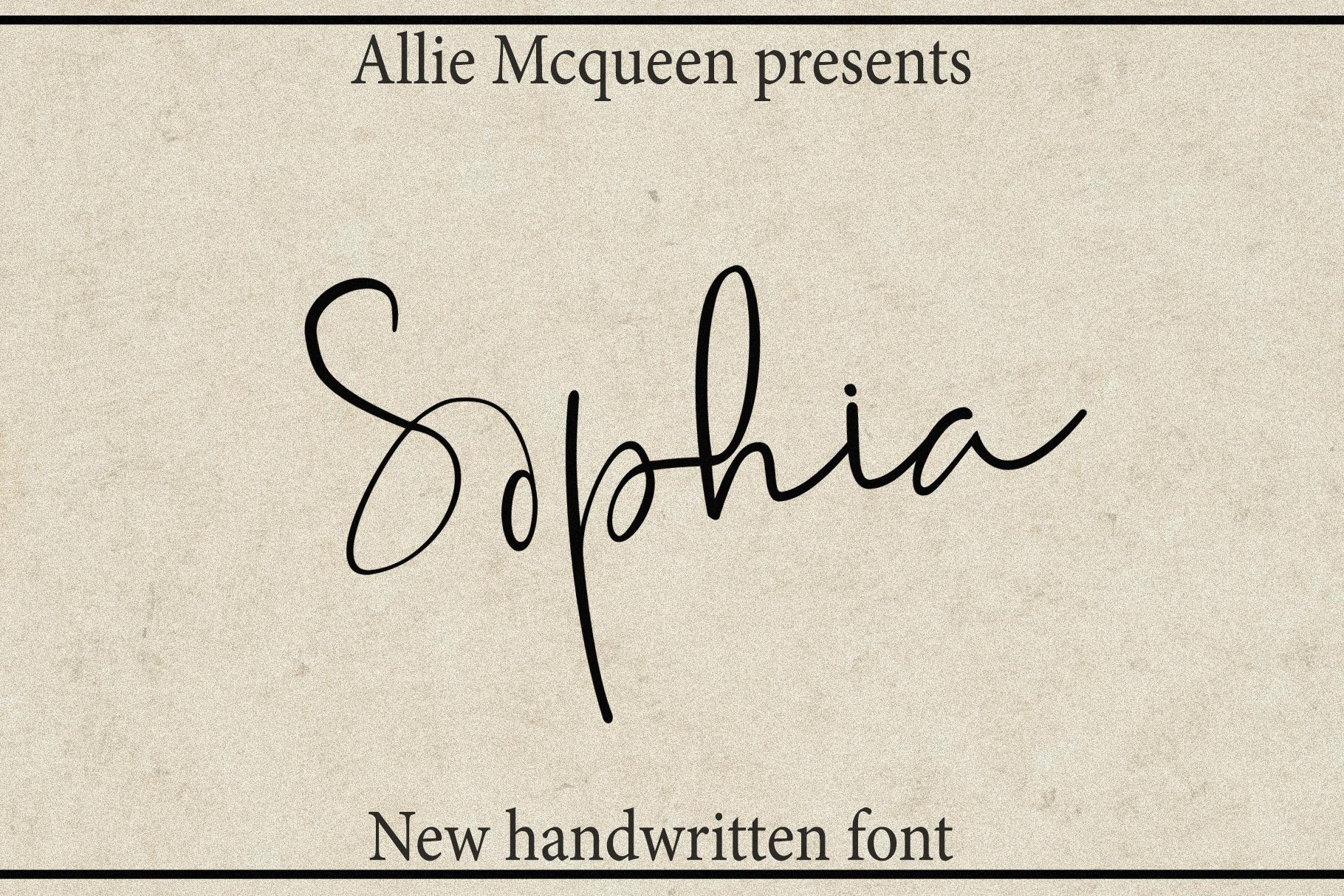 Sophia Font