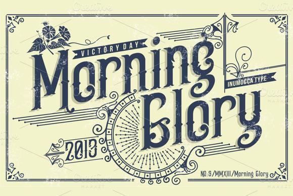Morning Glory Font