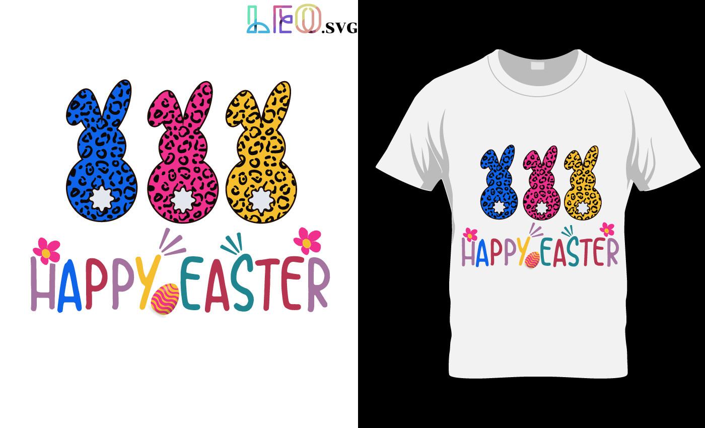 Peeps Happy Easters Svg, Easter Svg