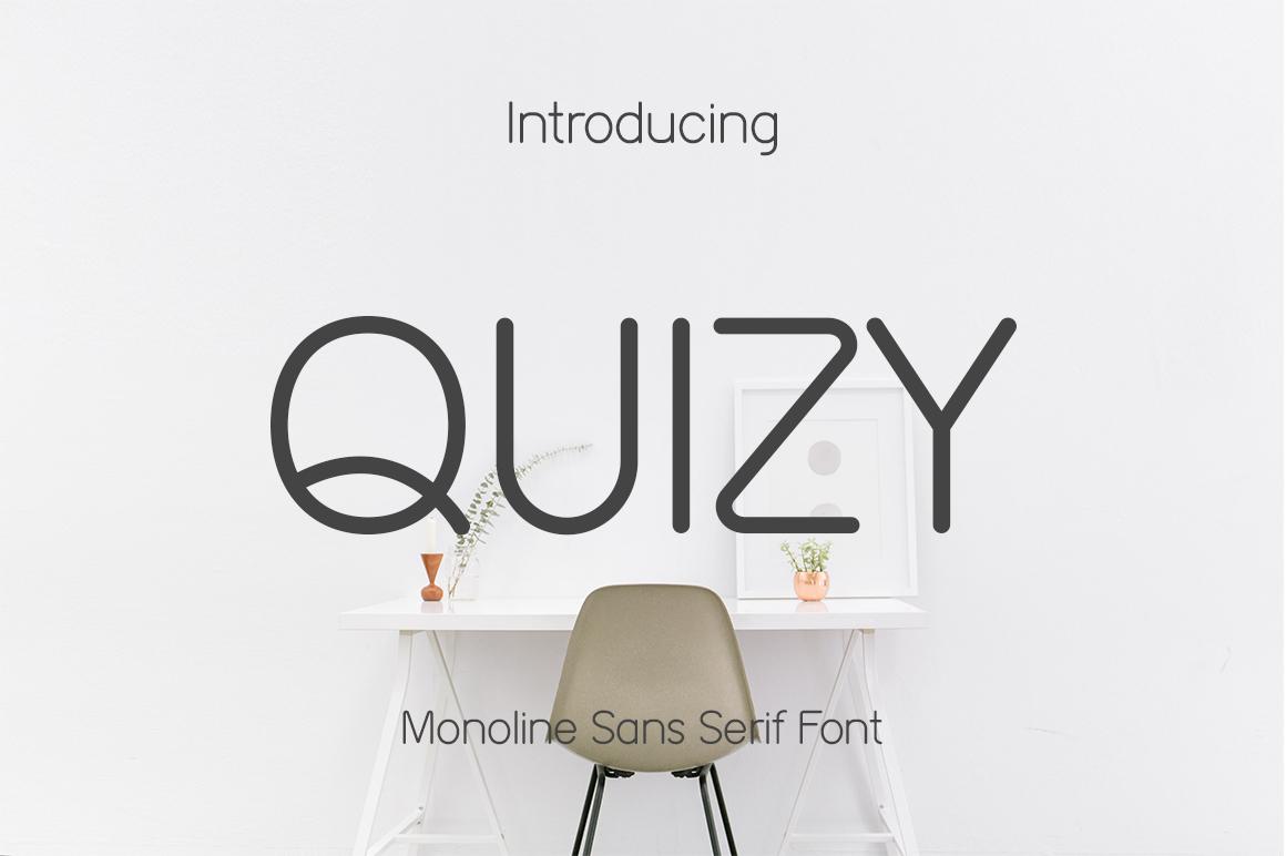 Quizy Font