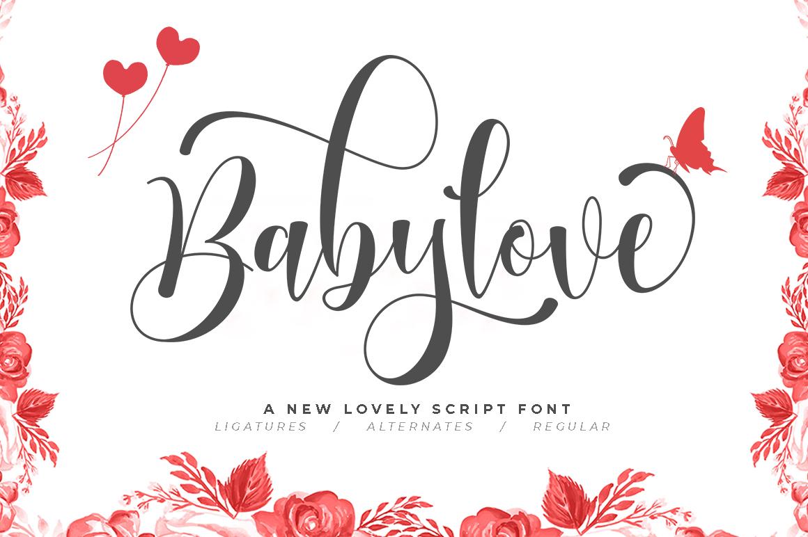 Babylove Font