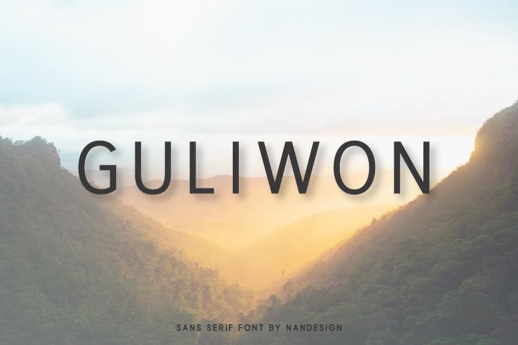 Guliwon Font