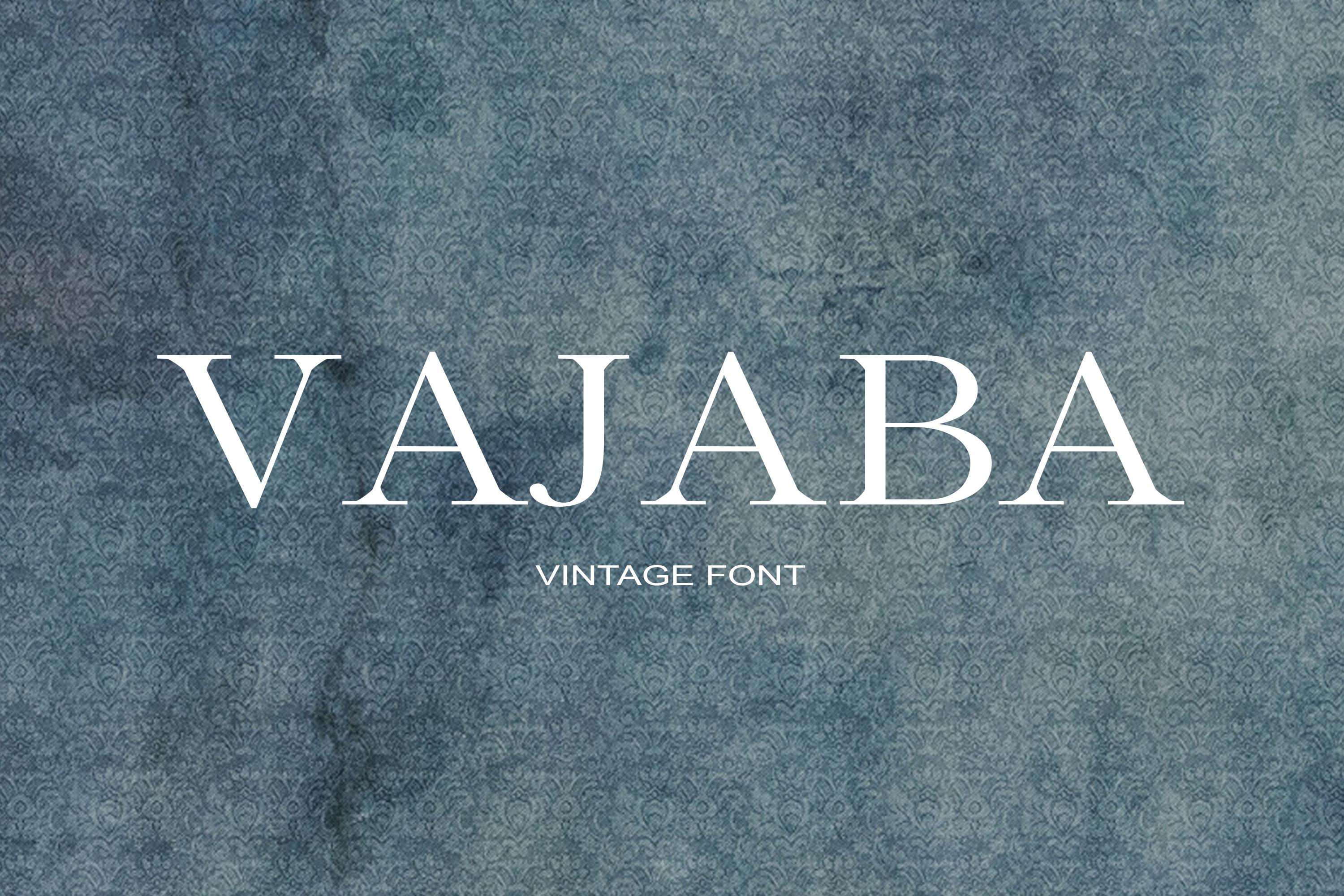 Vajaba Font