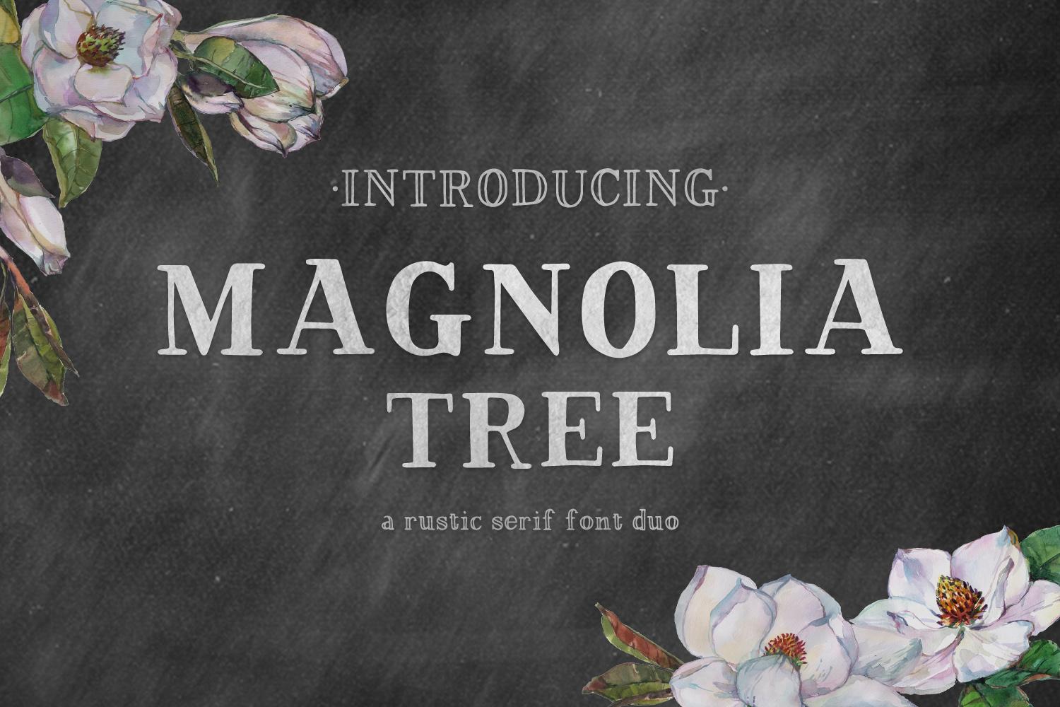 Magnolia Tree Serif Font