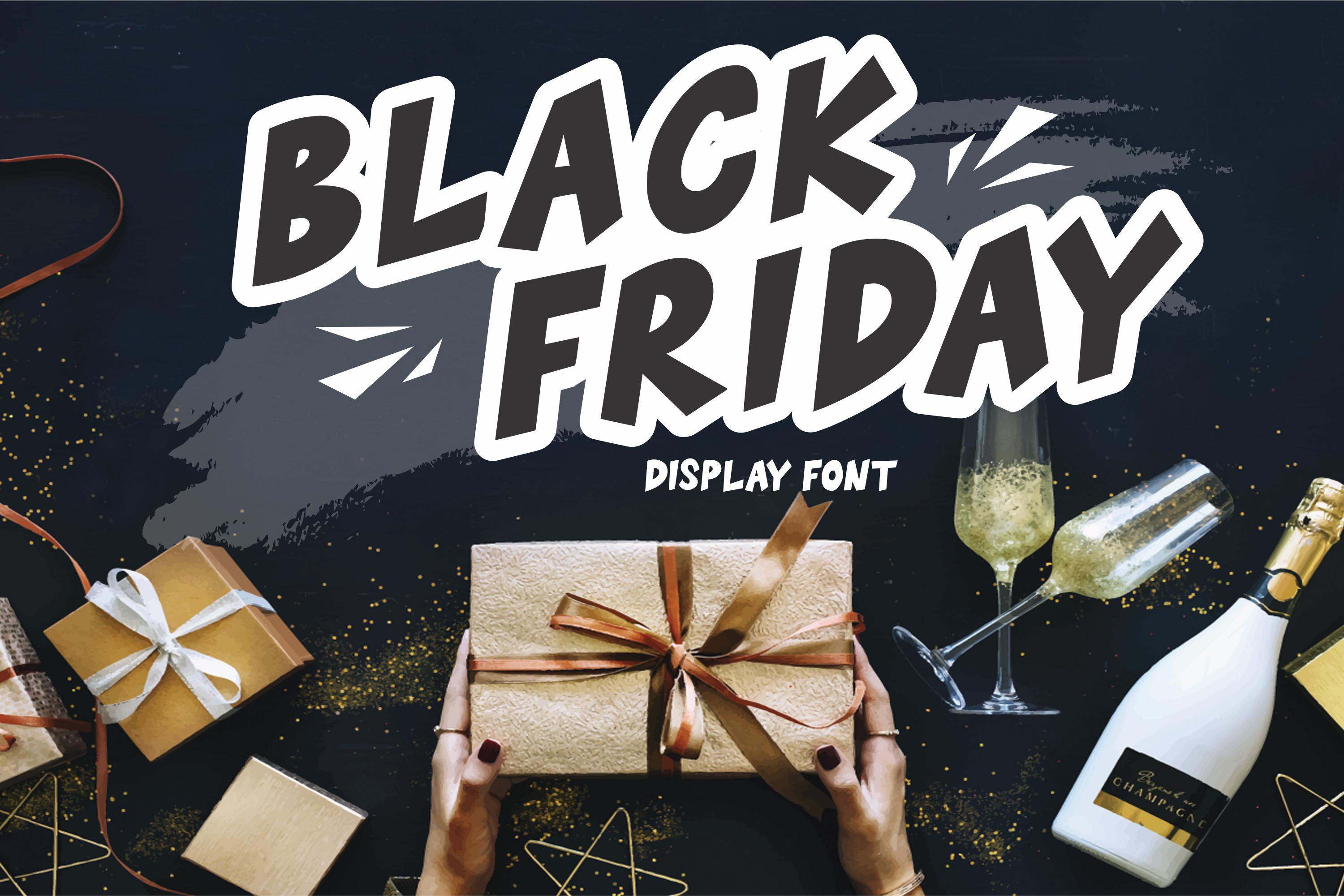 Black Friday Font