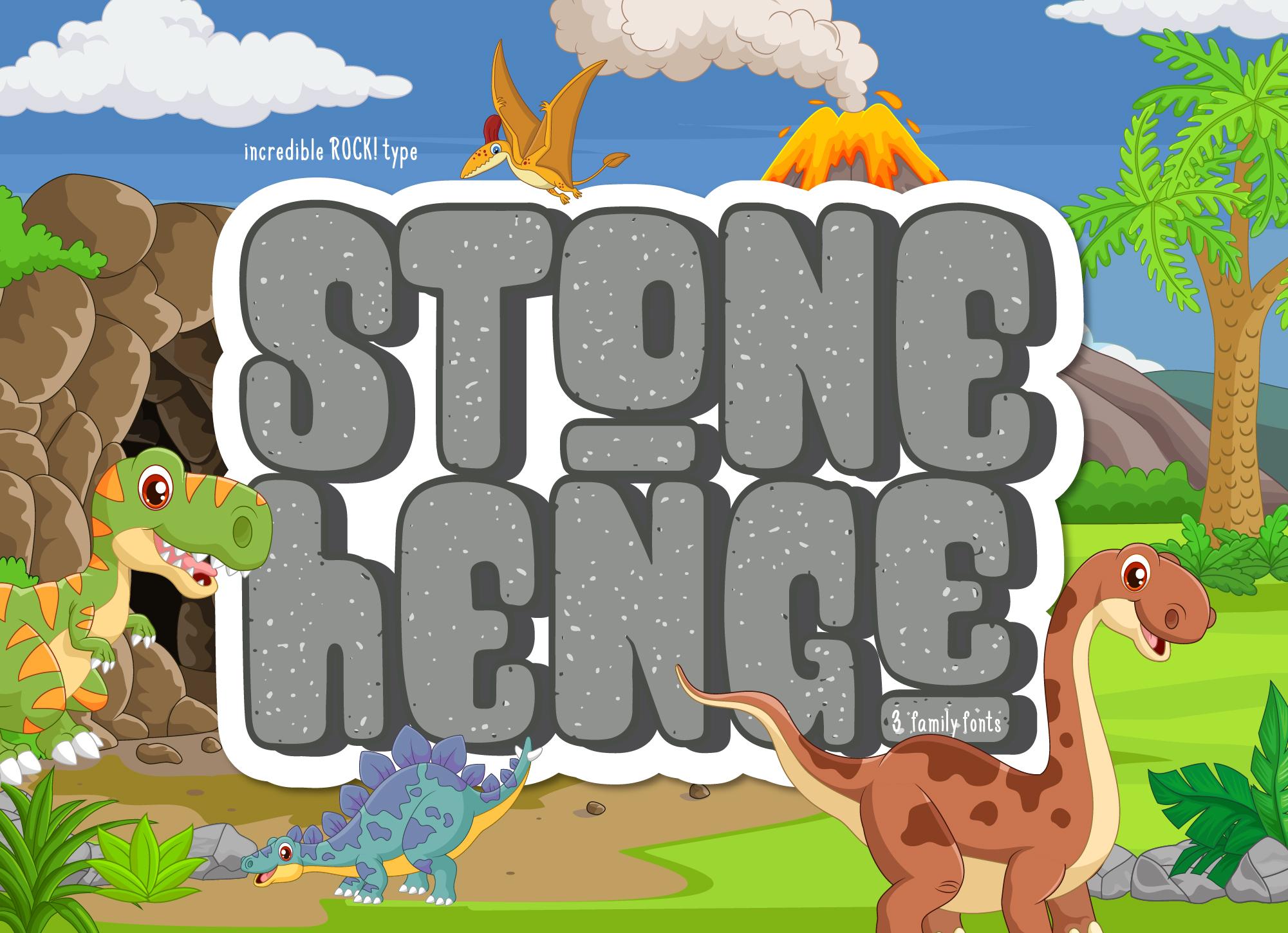 Stone Henge Font