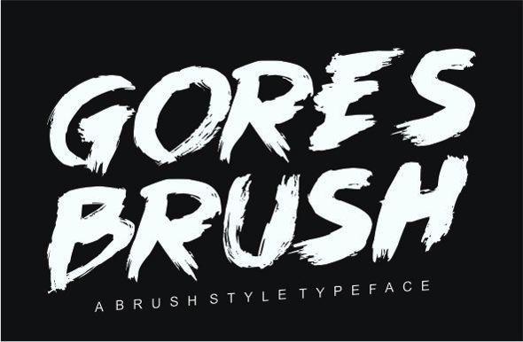 Goresbrush Font