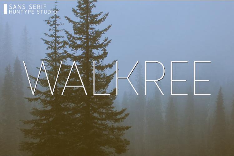 Walkree Font