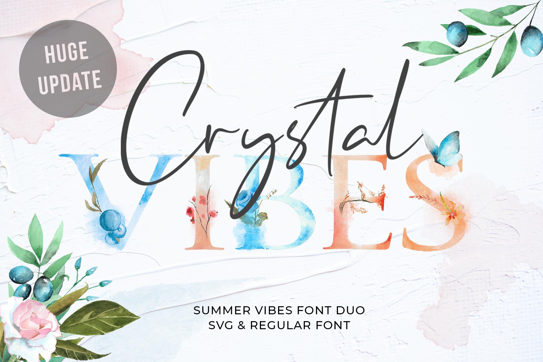 Crystal Vibes Font