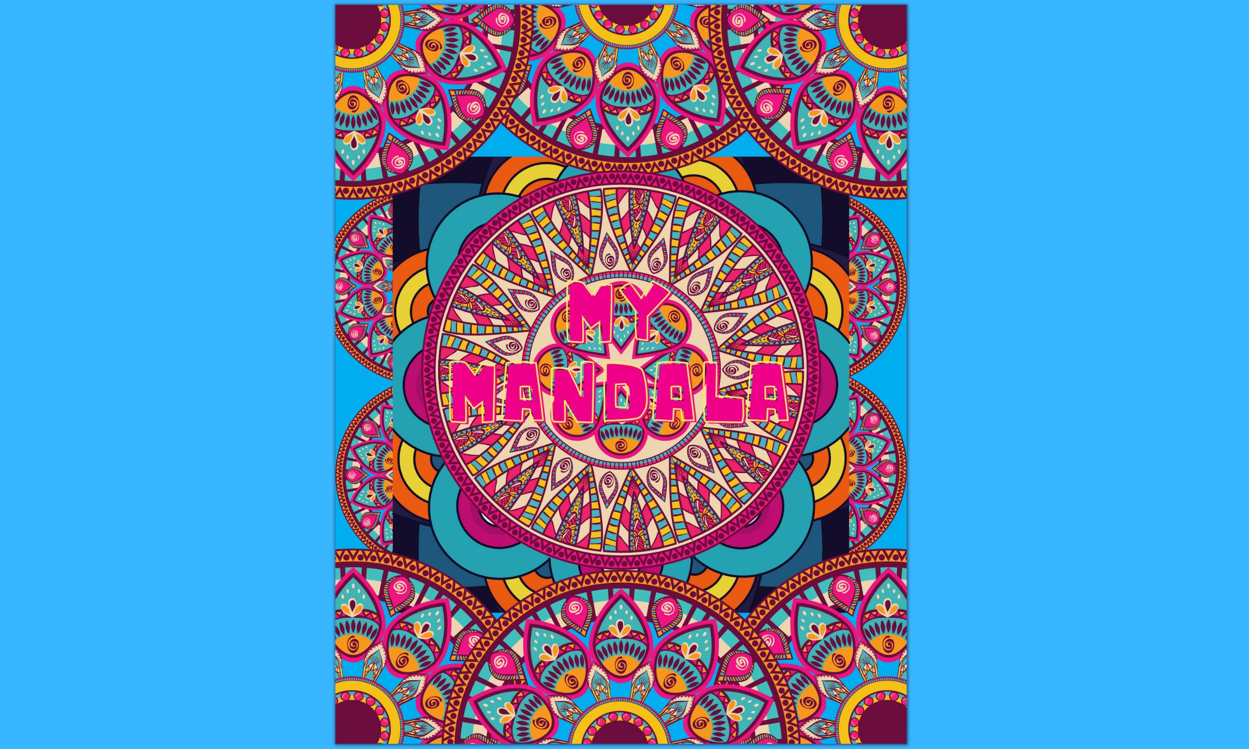 Mandala Coloring Page for Adult & Kids