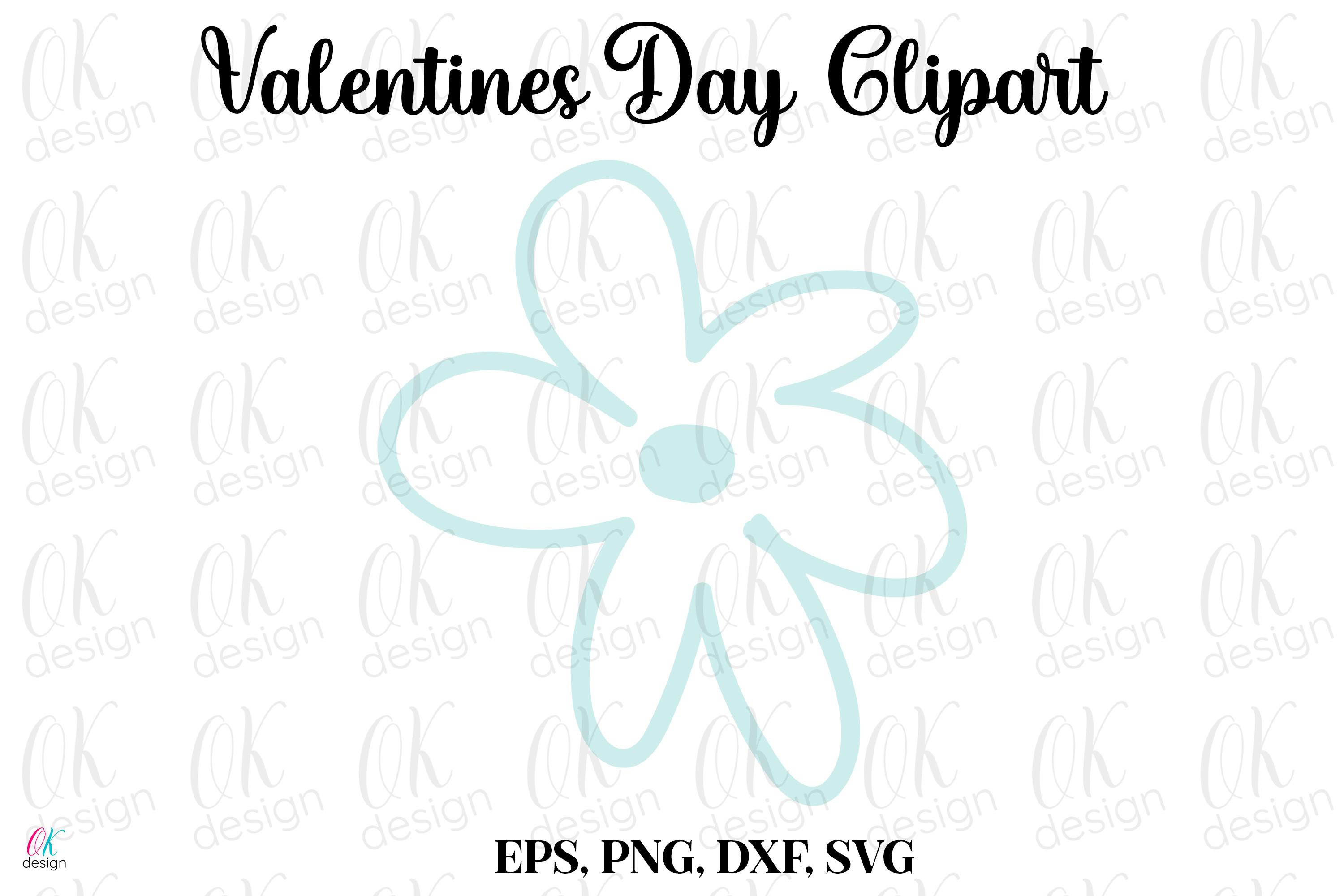 Valentines Clipart SVG, DXF, PNG Files.