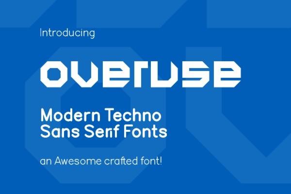Overuse Font