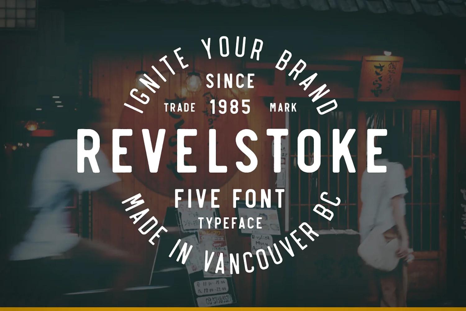 Revelstoke Font