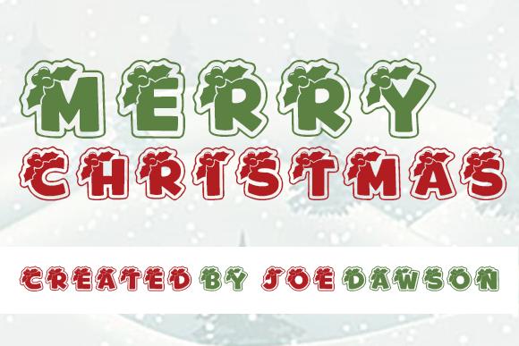 Merry Christmas Font