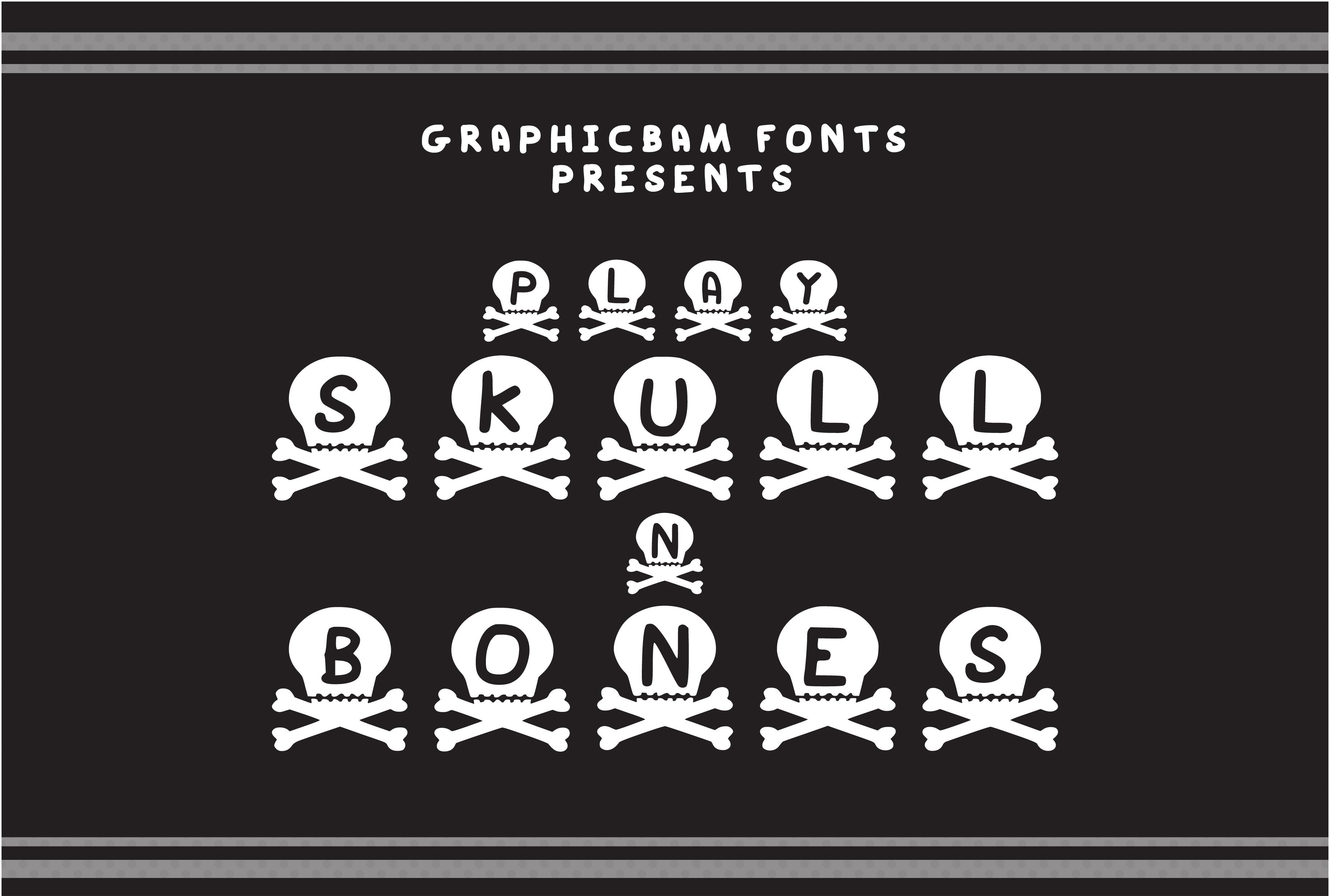 Play Skull N Bones Font