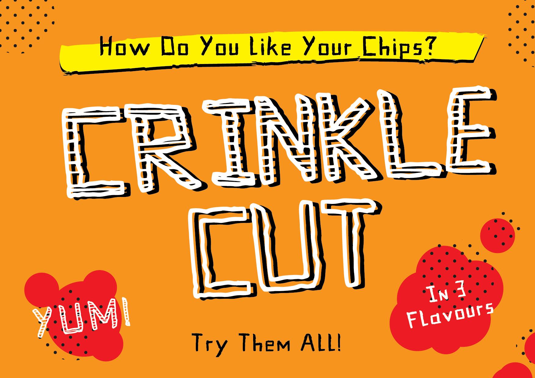 Crinkle Cut Font