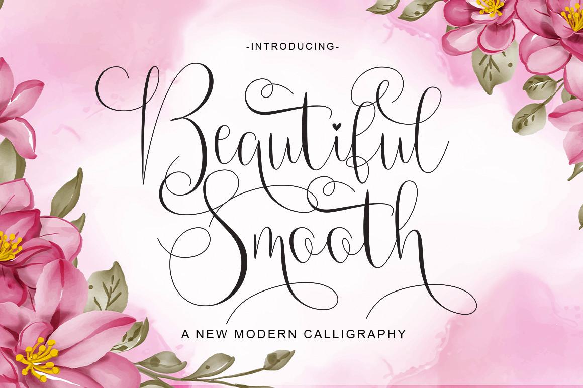 Beautiful Smooth Font