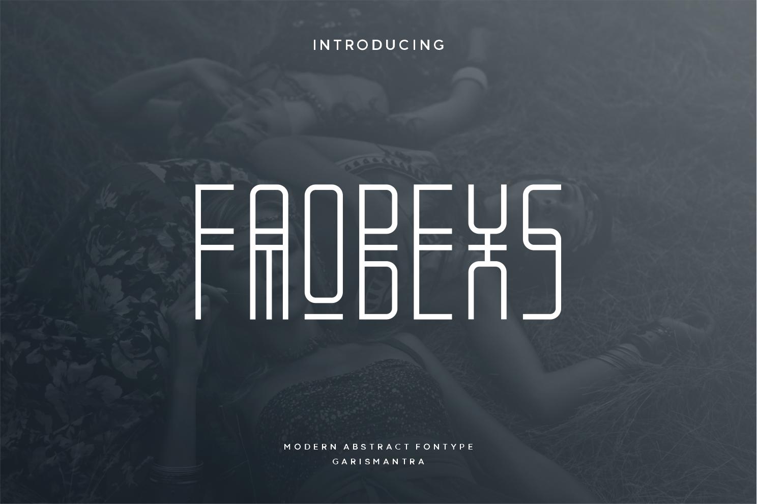 Faobexs Font