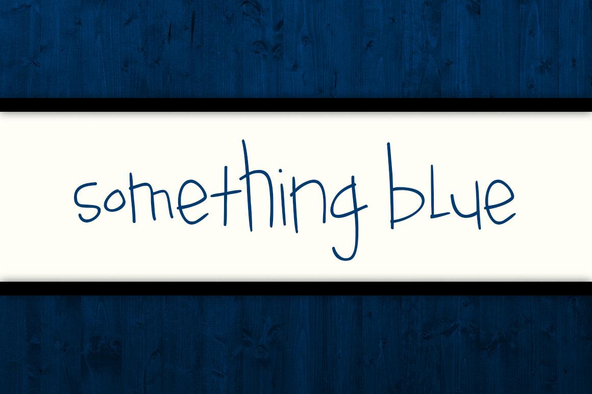 Something Blue Font