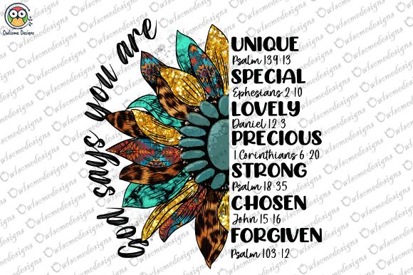 Sunflower God Says You Are Sublimation