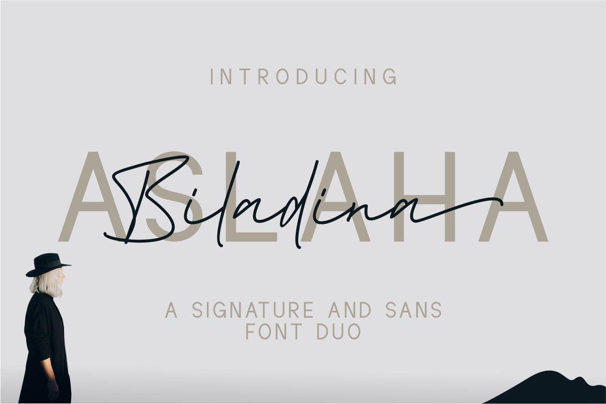 Aslaha Biladina Font
