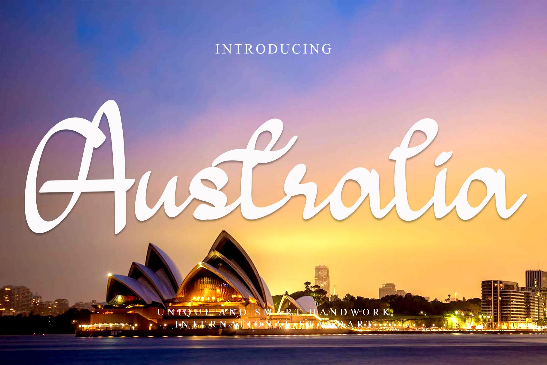 Australia Font