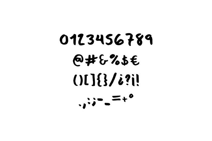 My Hand Font