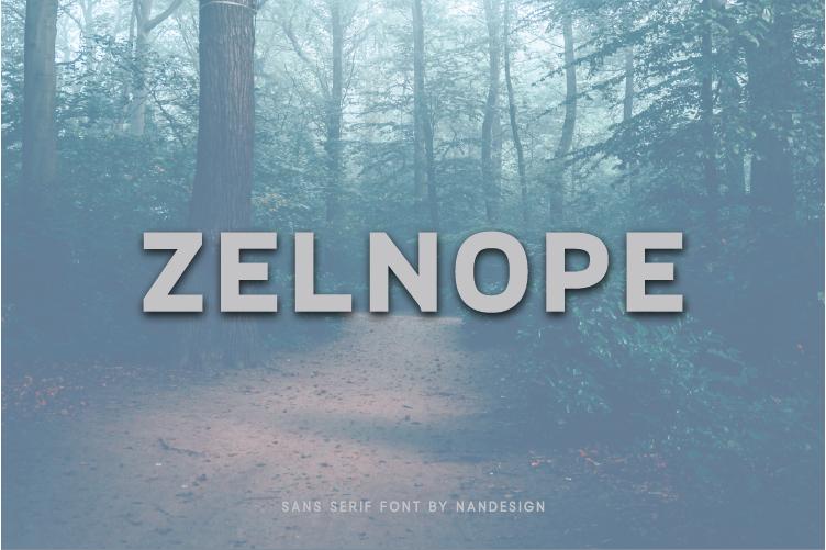 Zelnope Font