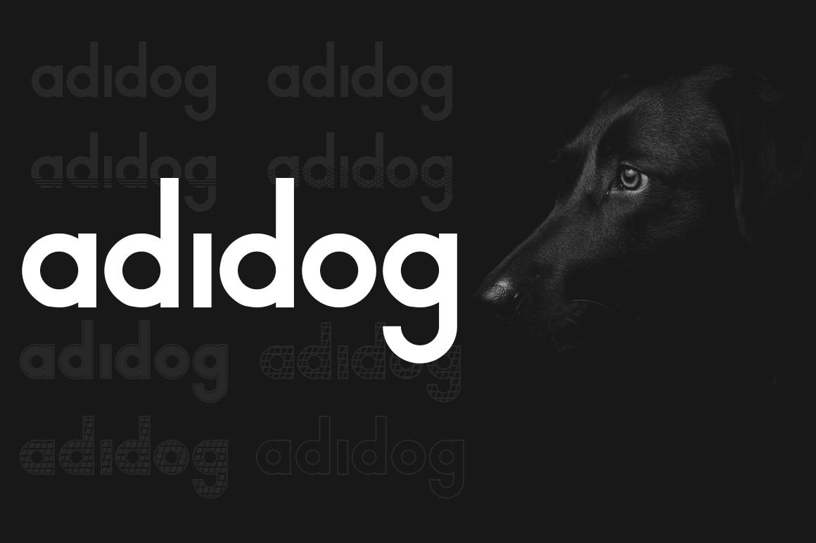 Adidog Font