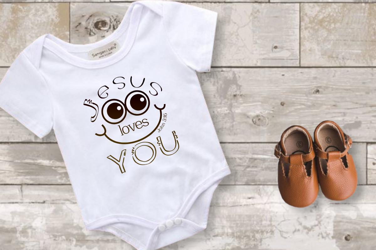 Jesus Loves You - John 3:16- SVG