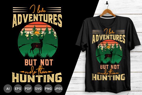 Hunting Deer T-shirt Design