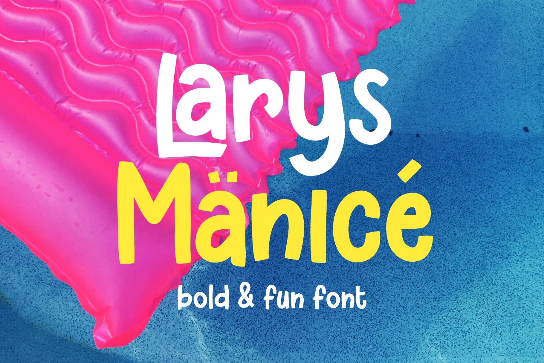 Larys Manice Font