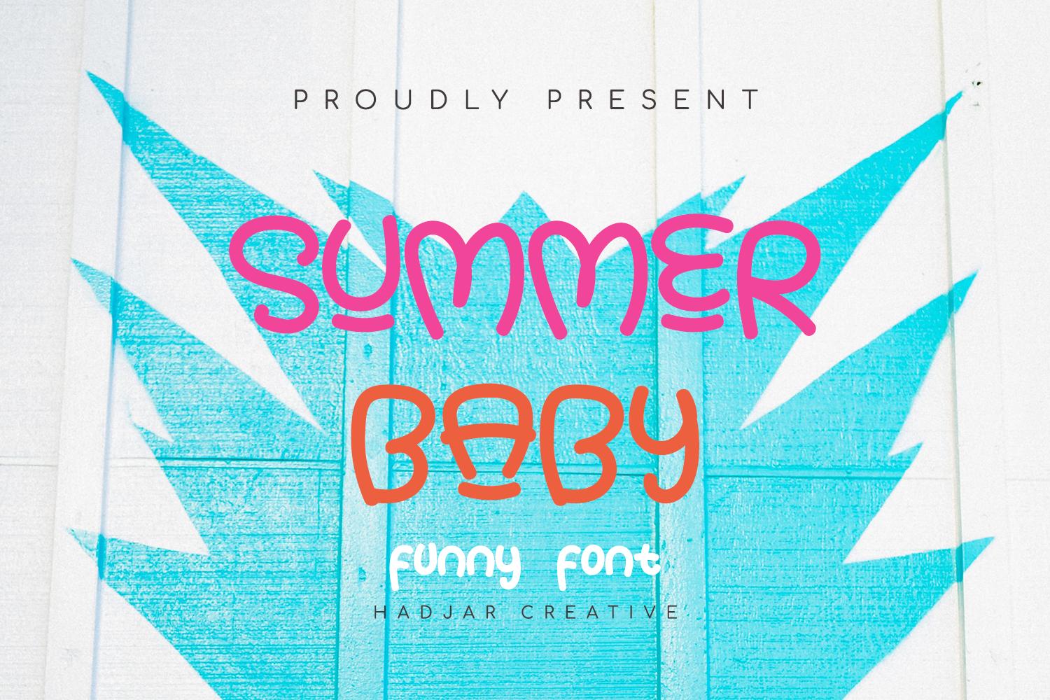 Summer Baby Font