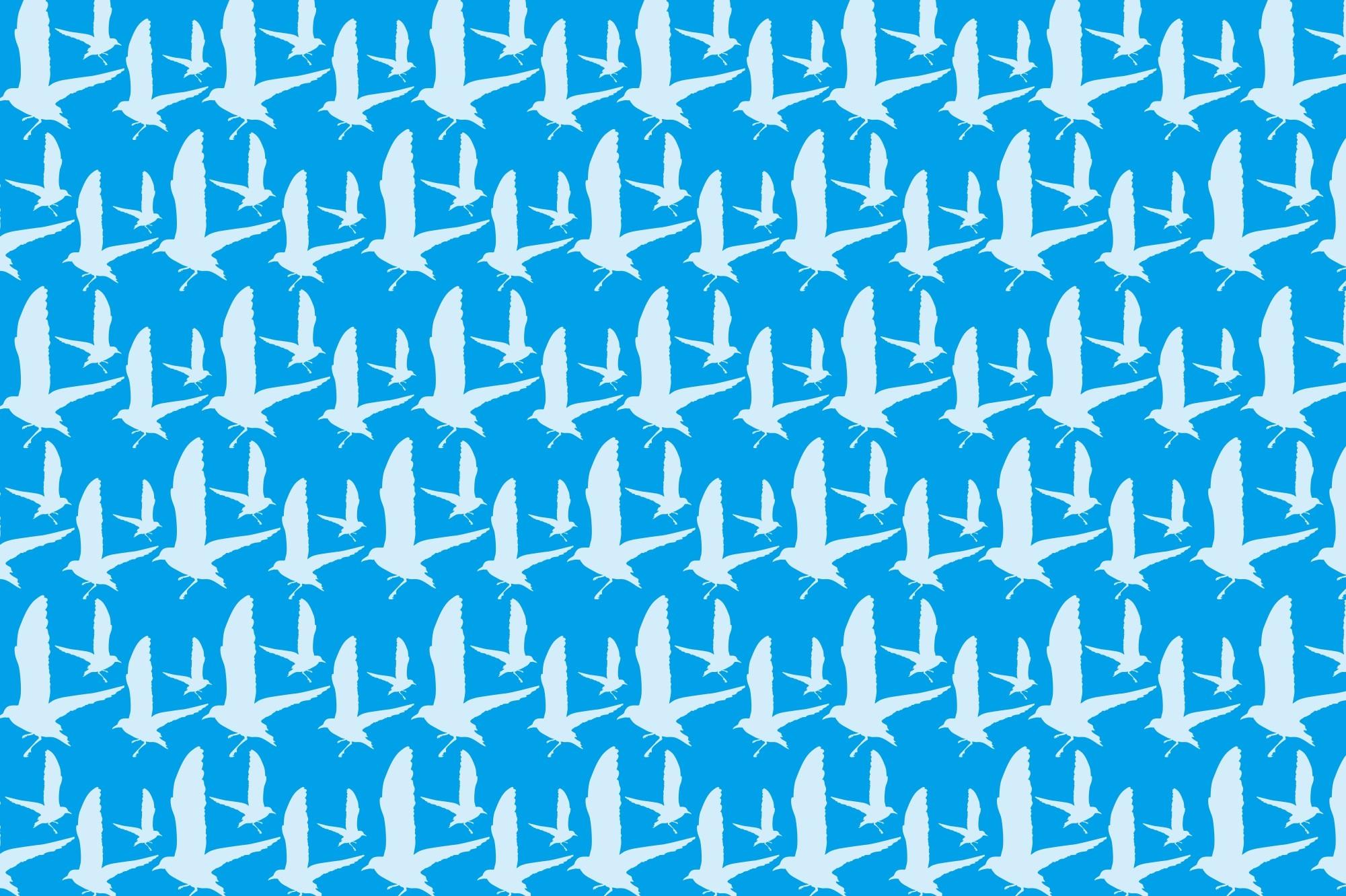 Bird Silhouette Pattern