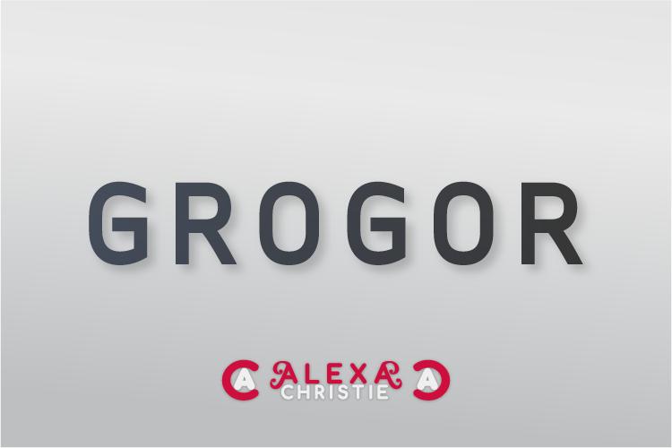 Grogor Font