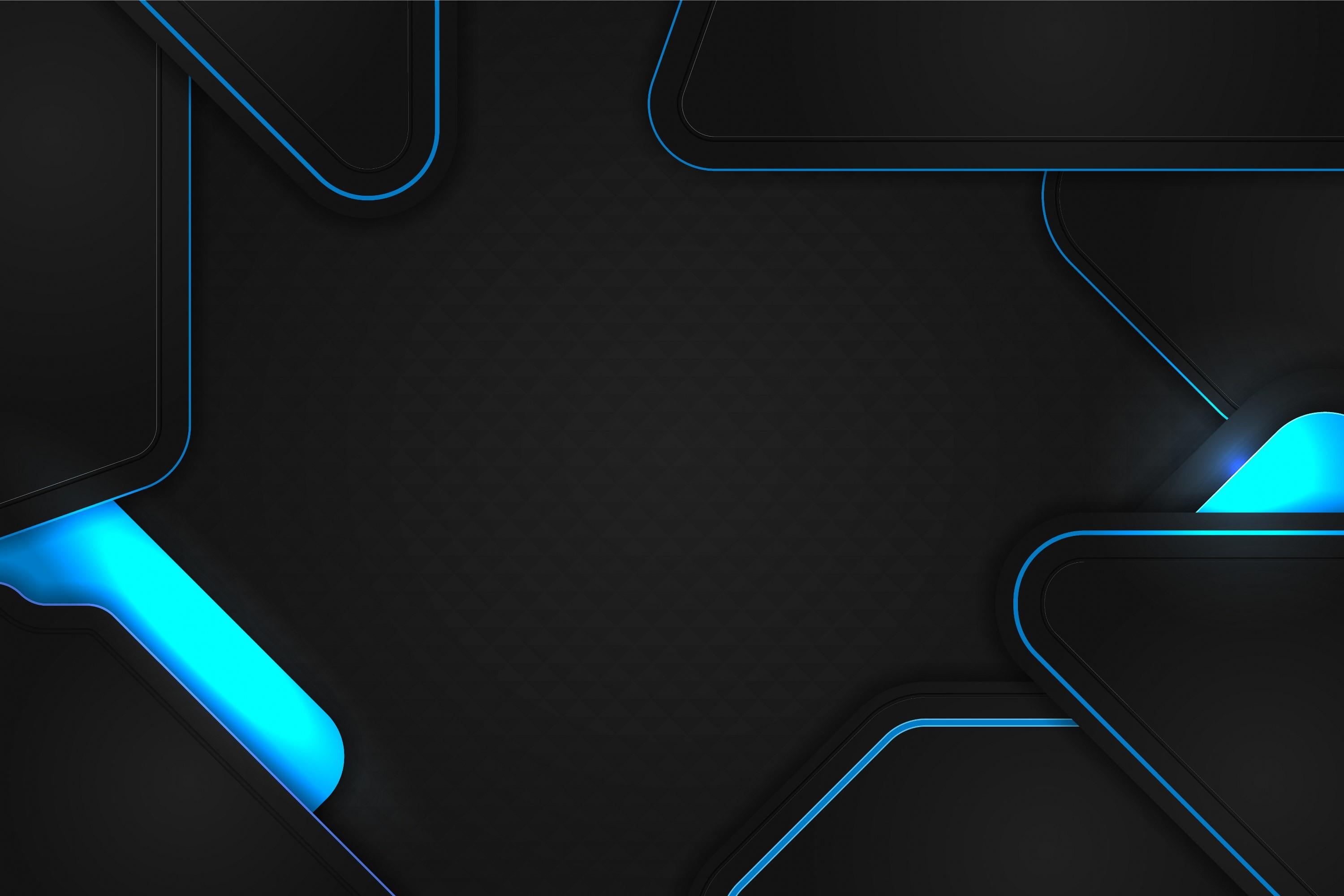 Modern Background Black and Blue