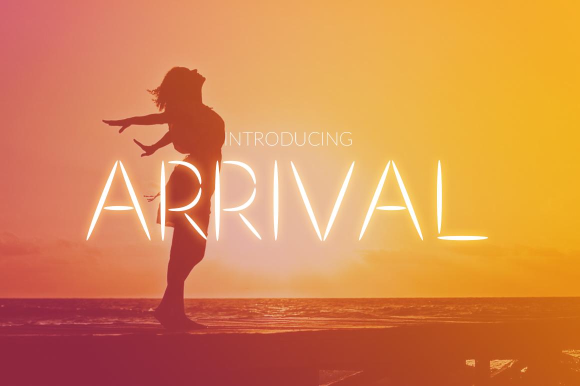 Arrival Sans Font