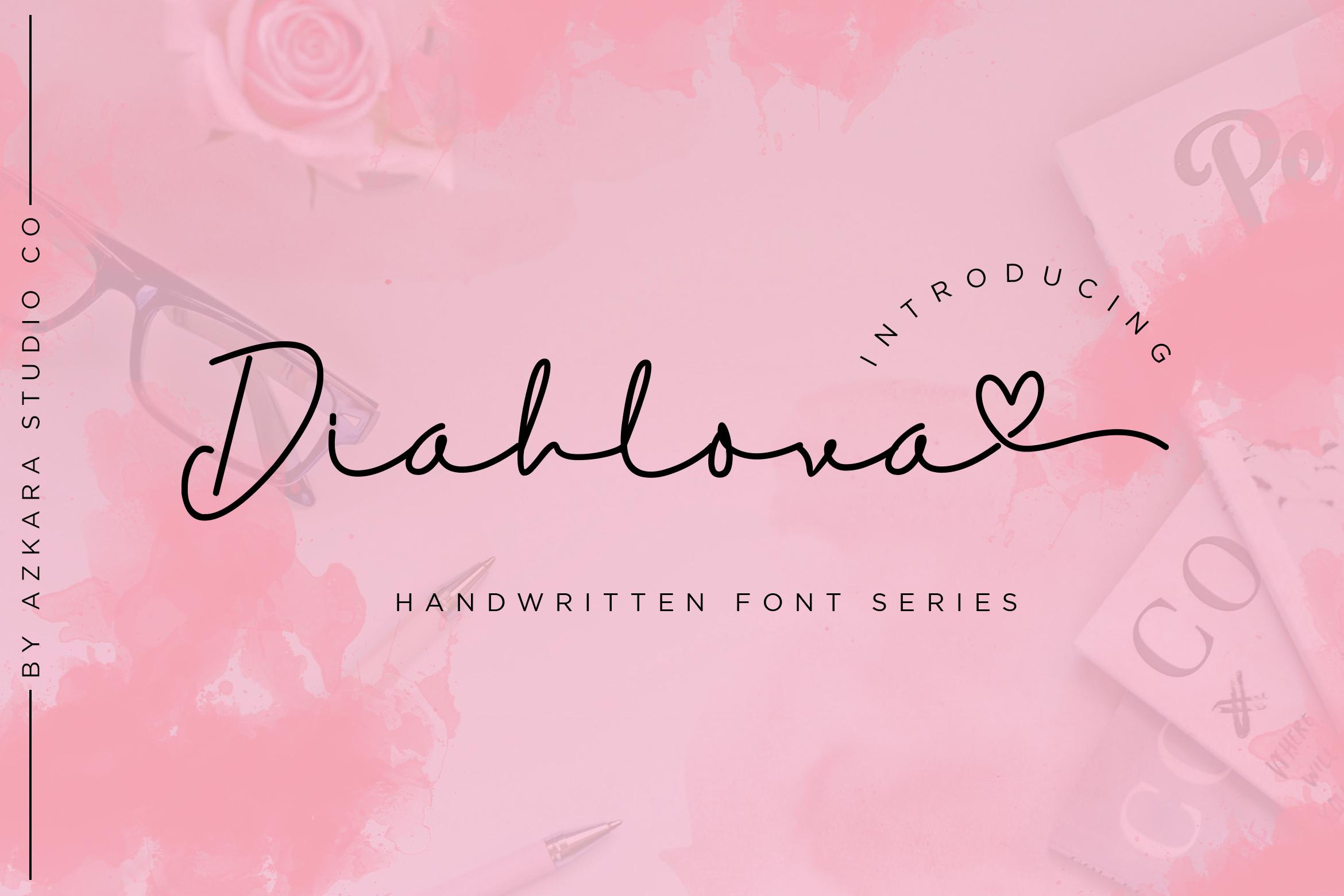 Diahlova Font