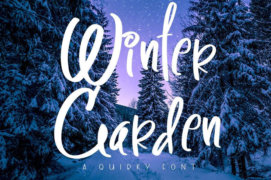 Winter Garden Font