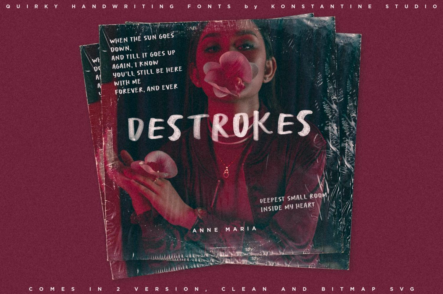 Destrokes Font