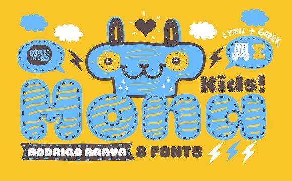 La Mona Kids Font