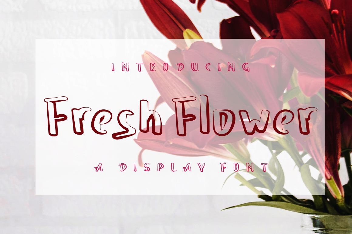 Fresh Flower Font