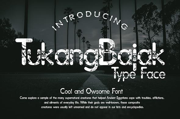 TukangBajak Font